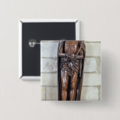 Badge Carré 5 Cm Ecce homo (Devant & derrière)
