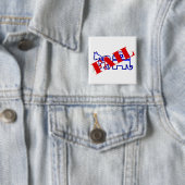 Badge Carré 5 Cm Échec du système à deux parties (En situation)