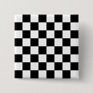 Badge Carré 5 Cm Échecboard