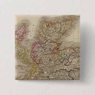 Badge Carré 5 Cm Écosse 12