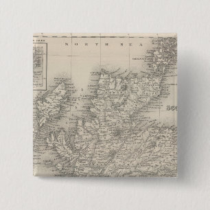 Badge Carré 5 Cm Écosse 4