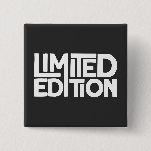 Badge Carré 5 Cm Edition limitée (Devant)
