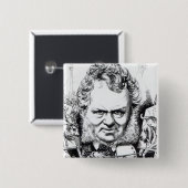 Badge Carré 5 Cm Edwin Landseer (Devant & derrière)