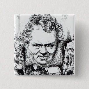Badge Carré 5 Cm Edwin Landseer