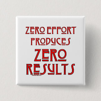 Badge Carré 5 Cm Effort nul…