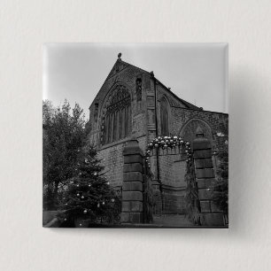 Badge Carré 5 Cm Église Saint-Michel et tous les anges