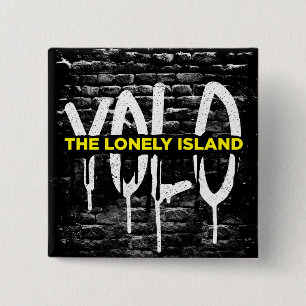 Badge Carré 5 Cm Égouttement de brique