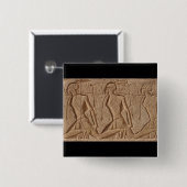 Badge Carré 5 Cm égypte (Devant & derrière)