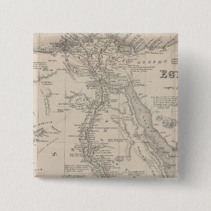 Badge Carré 5 Cm Égypte 9