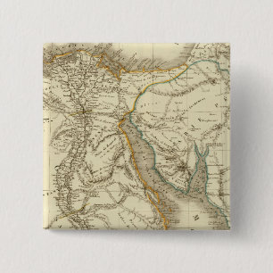 Badge Carré 5 Cm Egypte, Pétre saoudien