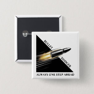 Badge Carré 5 Cm Élection politique américaine