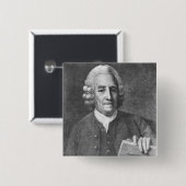 Badge Carré 5 Cm Emanuel Swedenborg 2 (Devant & derrière)