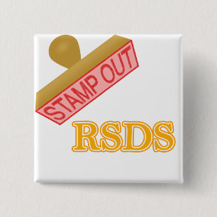 Badge Carré 5 Cm Emboutissez les rsds