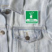 Badge Carré 5 Cm Emergency Radar Transponder Safety Sign (En situation)