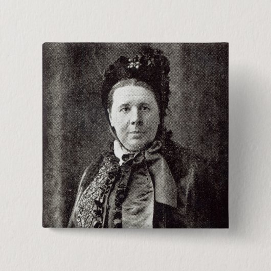 Badge Carré 5 Cm Emily Faithfull (Devant)