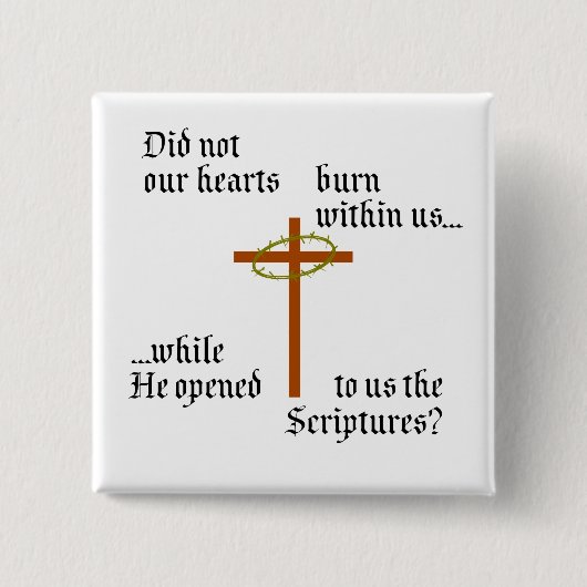 Badge Carré 5 Cm Emmaus (Devant)