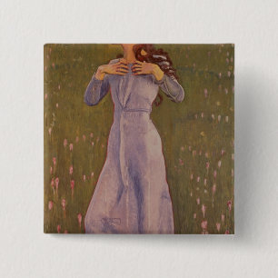 Badge Carré 5 Cm Emotion, 1900