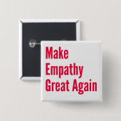 Badge Carré 5 Cm Empathie (Devant & derrière)