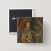 Badge Carré 5 Cm Empereur Matthias de l'Autriche (Devant & derrière)