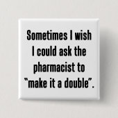 Badge Carré 5 Cm En Faire Un Double (Devant)