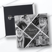 Badge Carré 5 Cm En Mémoire Amoureuse Moderne Multi Modèle photo