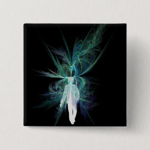 Badge Carré 5 Cm Énergie psychique