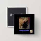 Badge Carré 5 Cm Ennuyer bu (Devant & derrière)