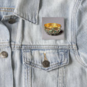 Badge Carré 5 Cm Ensemble de relief de cuvette (En situation)