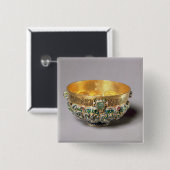 Badge Carré 5 Cm Ensemble de relief de cuvette (Devant & derrière)