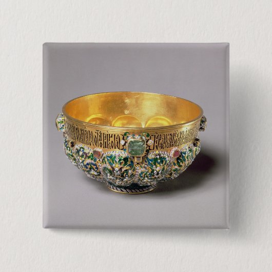 Badge Carré 5 Cm Ensemble de relief de cuvette (Devant)