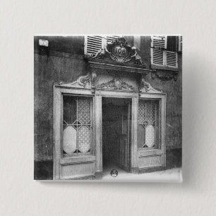 Badge Carré 5 Cm Entrée d'un bordel à Paris