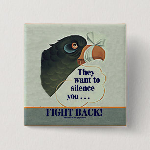 Badge Carré 5 Cm Entretien trop