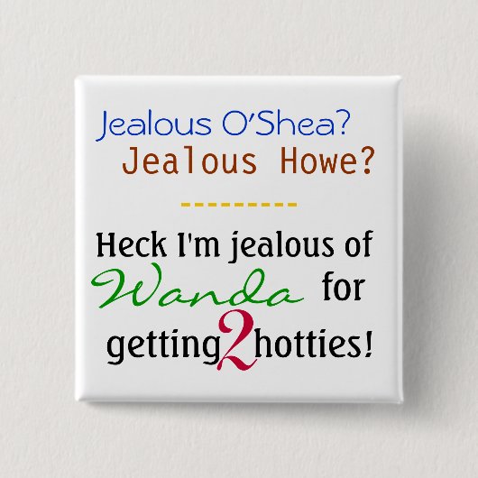 Badge Carré 5 Cm Envie de Wanda (Devant)