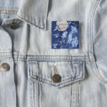 Épingle à revers Cyanotype de la Libellule de Dans