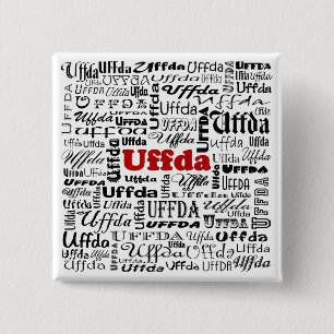 Badge Carré 5 Cm Épingle Carré Uffda