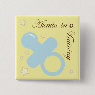 Badge Carré 5 Cm Épingle de baby shower pour les montants