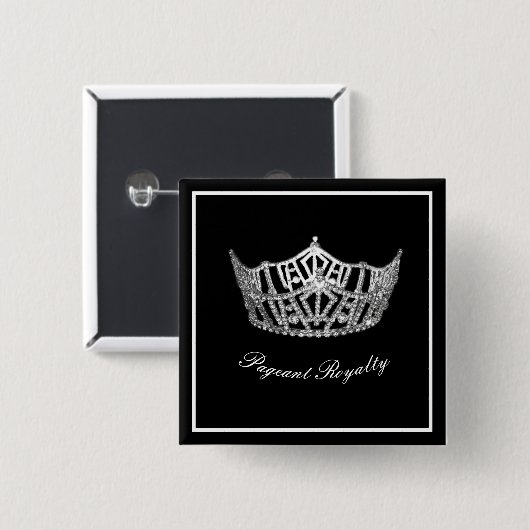 Badge Carré 5 Cm Épingle du bouton du concours (Devant & derrière)