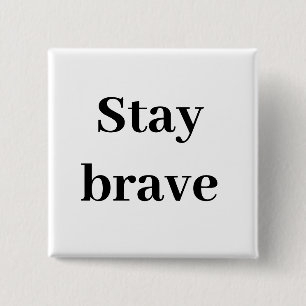 Badge Carré 5 Cm Épingle motivationnelle pour vestes ou sacs