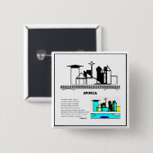 Badge Carré 5 Cm Epipica (Devant & derrière)