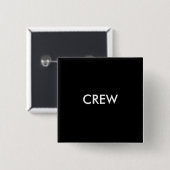 BADGE CARRÉ 5 CM ÉQUIPE (Devant & derrière)