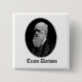 Badge Carré 5 Cm Équipe Darwin (Devant)