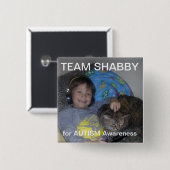 Badge Carré 5 Cm Équipe de CCLU MINABLE (Devant & derrière)