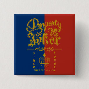 Badge Carré 5 Cm Équipe de suicide   Puddin Freaky