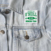 Badge Carré 5 Cm Équipe potable irlandaise d'O'Neil (En situation)