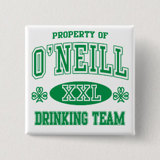 Badge Carré 5 Cm Équipe potable irlandaise d'O'Neil