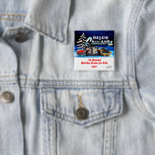 Badge Carré 5 Cm ?ère borne annuelle (En situation)