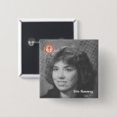 Badge Carré 5 Cm Erin Sweeny (Devant & derrière)