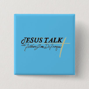 Badge Carré 5 Cm Es-tu sur le bouton du Carré ?