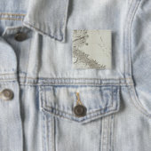 Badge Carré 5 Cm Esne, Égypte (En situation)