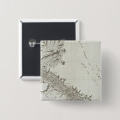 Badge Carré 5 Cm Esne, Égypte (Devant & derrière)